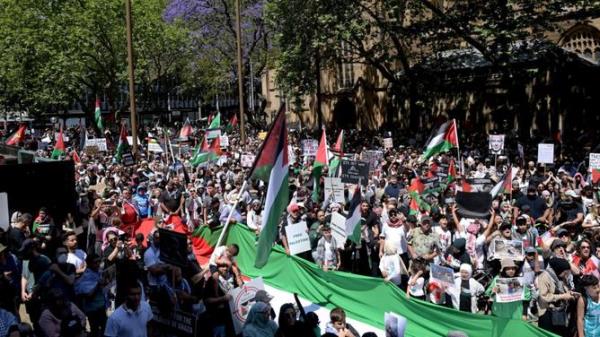 PRO PALESTINE RALLY SYDNEY