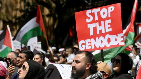 PRO PALESTINE RALLY SYDNEY