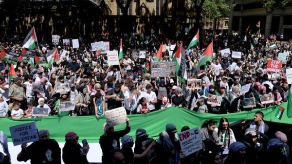 PRO PALESTINE RALLY SYDNEY