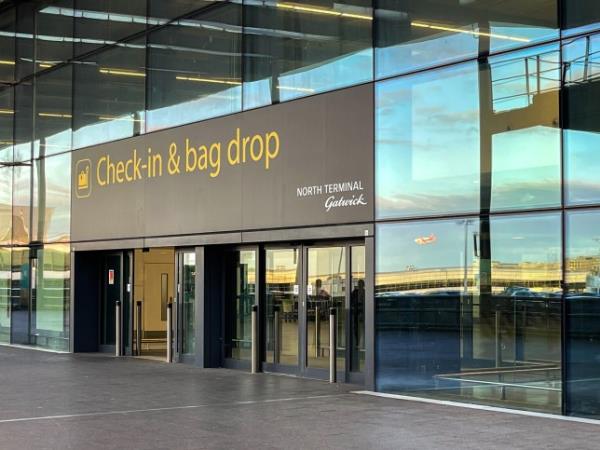 Gatwick Airport Norther Terminal entrance.