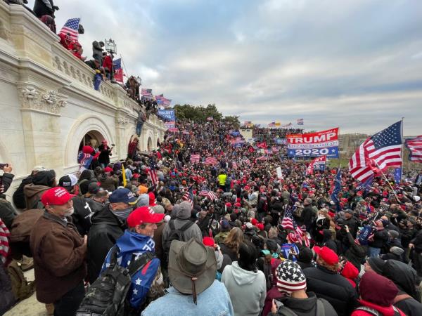 Riot at the Capitol Building.