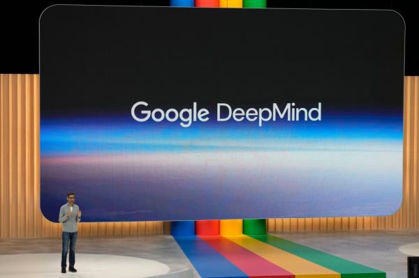 Sundar Pichai speaks a<em></em>bout Google DeepMind