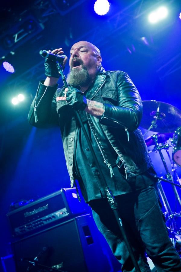 Paul Di'Anno performing live on stage at the 2013 Hard Rock Hell festival in Pwllheli, Wales, on November 30, 2013. 