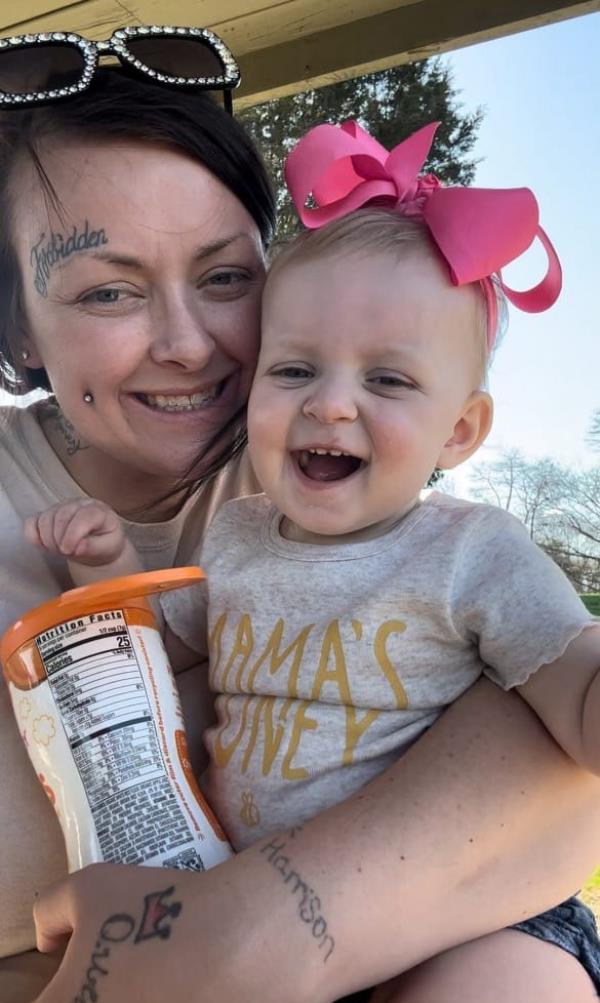 Kelley and her daughter.