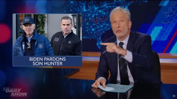 Comedian Jon Stewart unleashed a scathing supercut on President Joe Biden, calling out what he sees as 