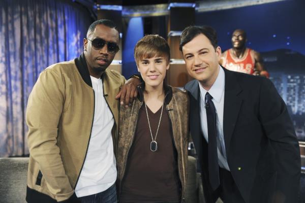 Justin Bieber and Diddy on 