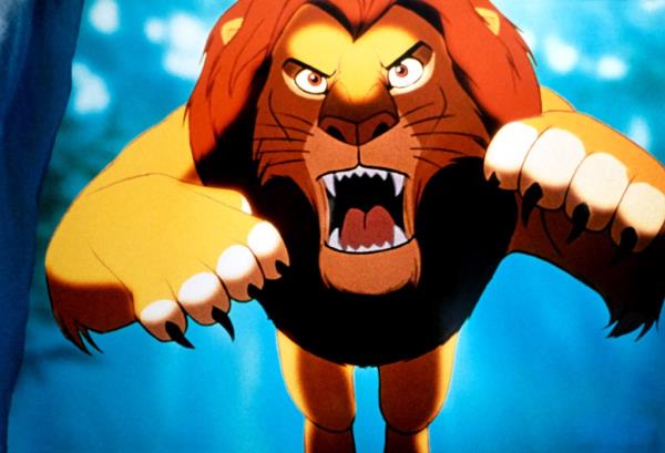 Mufasa (voiced by James Earl Jones) in 1994's 