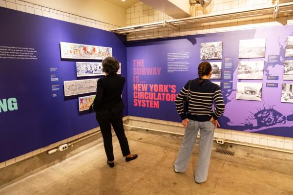 The museum will feature a historical, art-infused exhibit entitled “The Subway Is…,” which will be on display through fall 2025. 