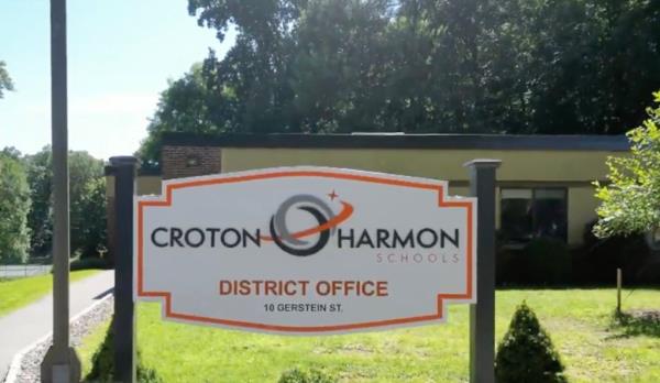 The district's sign