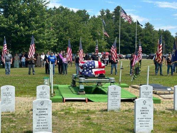 Brooks’ son, granddaughter and son-in-law silently attended the funeral, but did not share why they hadn't stepped forward earlier. 