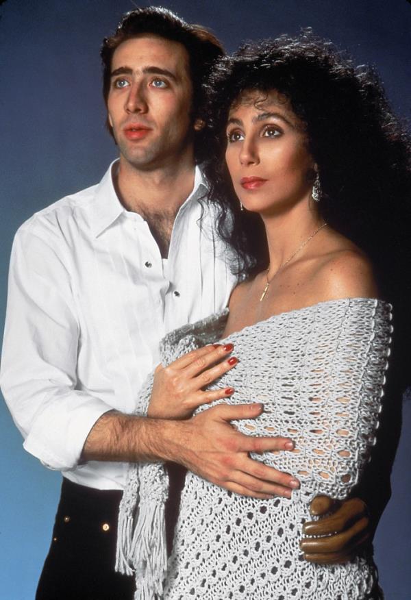 Nicolas Cage and Cher. 