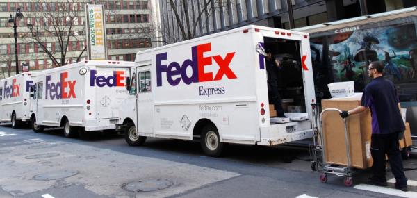 The smuggler's had two vehicles that were outfitted to look exactly like a standard FedEx van.  