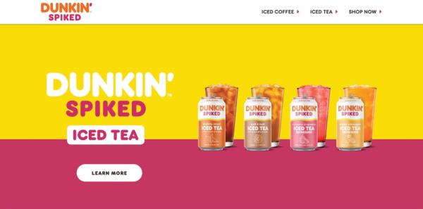 Dunkin' seems to be preparing to launch a line of spiked iced coffee and teas called Dunkin' Spiked. The brand already has a website and some flavors have already been approved by the Alcohol and Tobacco Tax and Trade Bureau.