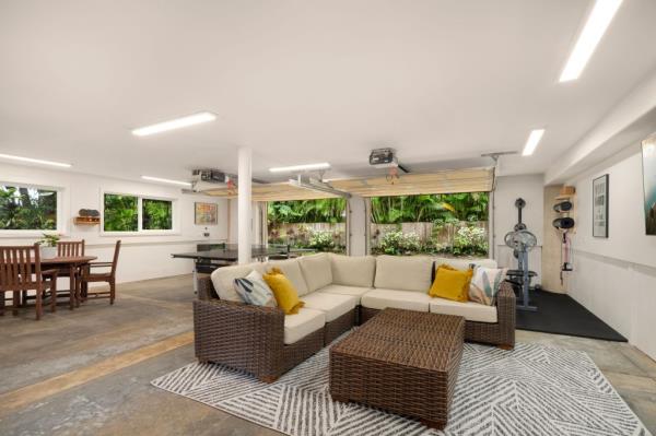 Interior of a living room. 