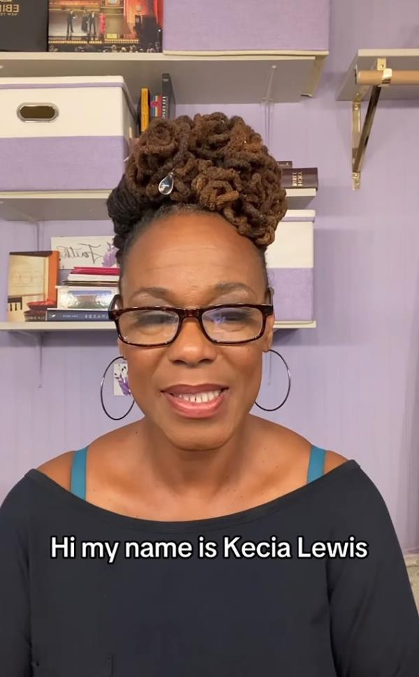 Kecia Lewis in an Instagram video