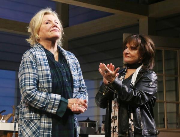 Marsha Mason and Patti LuPone in 