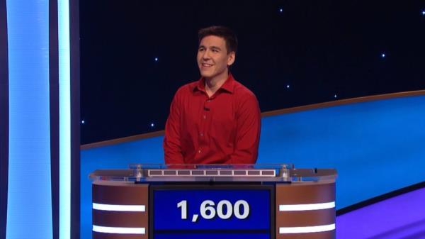 James Holzhauer smirking. 