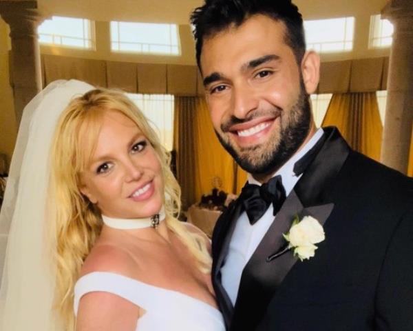 Britney Spears and soon-to-be ex-husband Sam Asghari