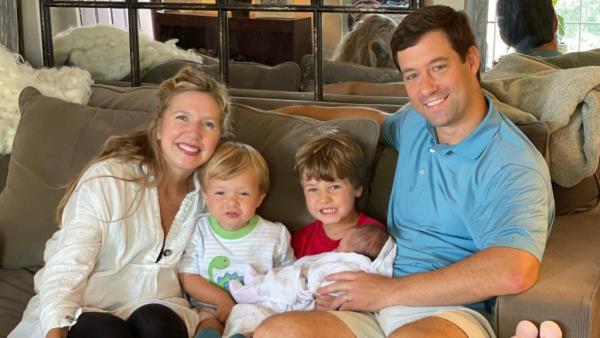 Wright was a father-of-three who had welcomed his third child just eight weeks ago.