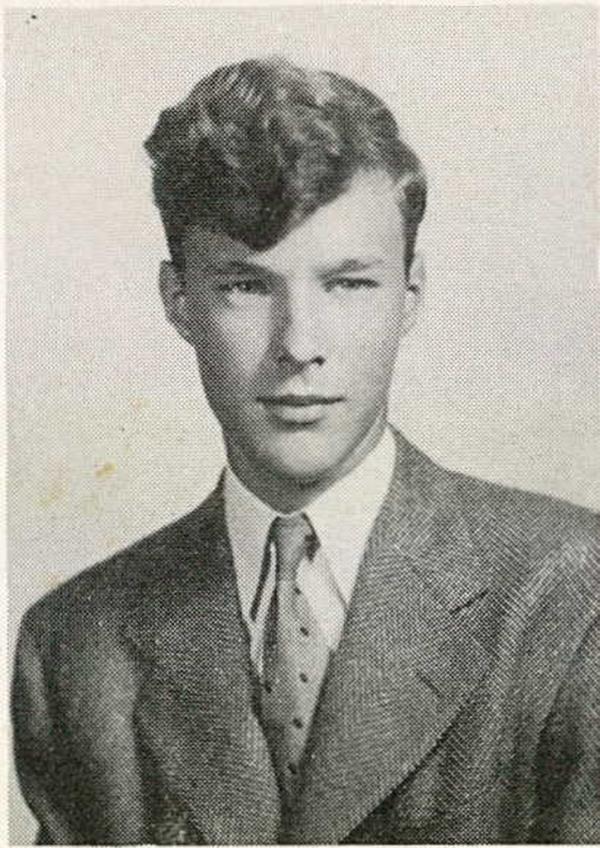 High school photo of Theodore Heuermann