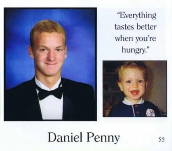 Daniel Penny's senior high school portrait.