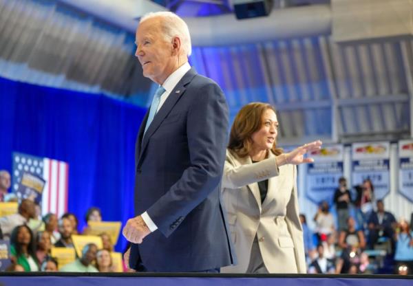 Joe Biden and Kamala Harris