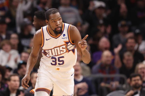 Kevin Durant during a Dec. 13 game against the Nets.