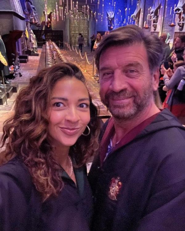 DIY SOS' Nick Knowles, 61, and fiancee, 33, pose in very erotic picture that you definitely shouldn't show to your nan