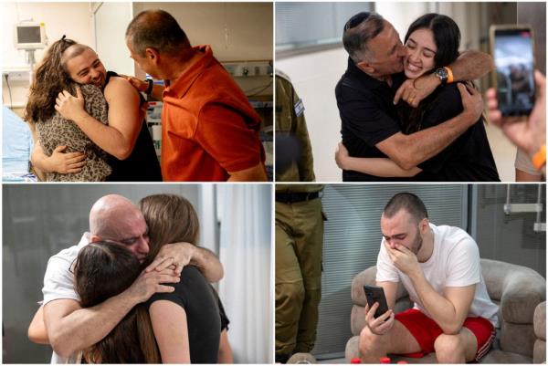 Former hostages Almog Meir Jan, Noa Argamani, Andrey Kozlov, and Shlomi Ziv (clockwise from top left) were rescued in a special operation by Israeli forces in the Gaza Strip.</p>

<p>　　