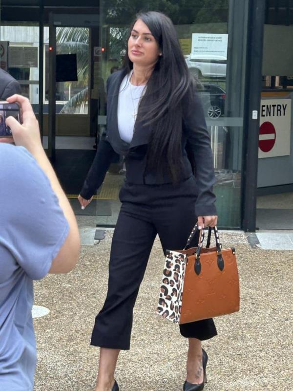 Assignment Freelance Picture Arabella Del Busso leaves Sutherland Court after being granted an <em></em> annulment application. Picture: NCA NewsWire