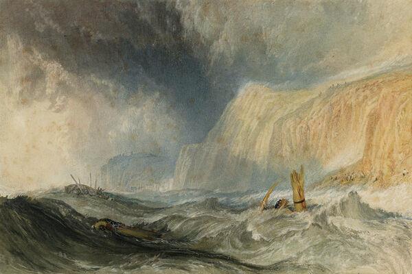 'A Shipwreck off Hastings' by Joseph Mallord William Turner.