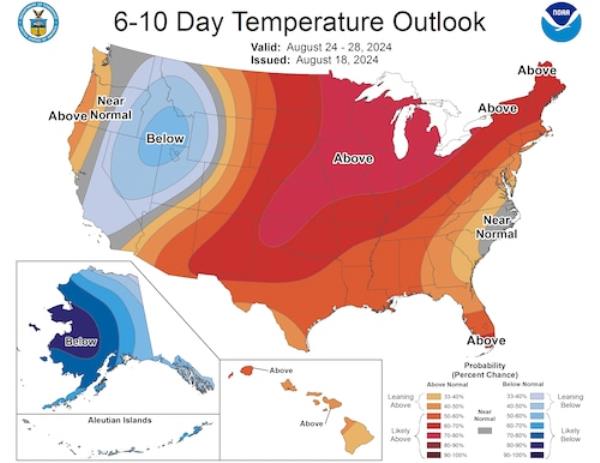 6-10 day temp outlook