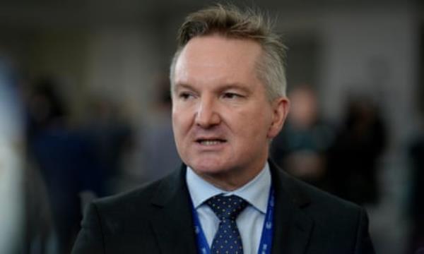 Minister for climate change and energy Chris Bowen