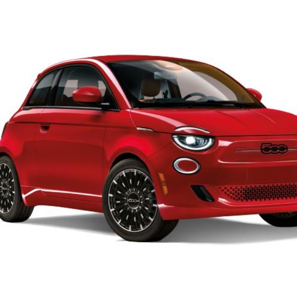 2024 fiat 500e red