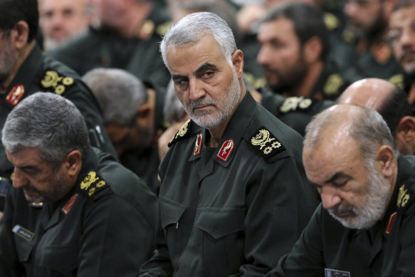 Qassem Soleimani was killed by a US air strike in 2020.